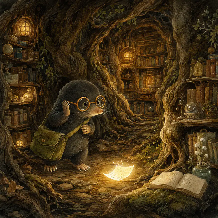 Meruni and the Library Under the Roots